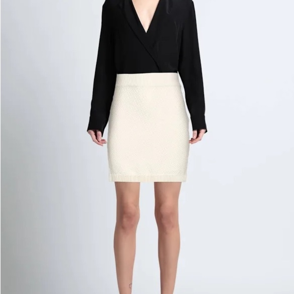 Nanushka woven mini Skirt